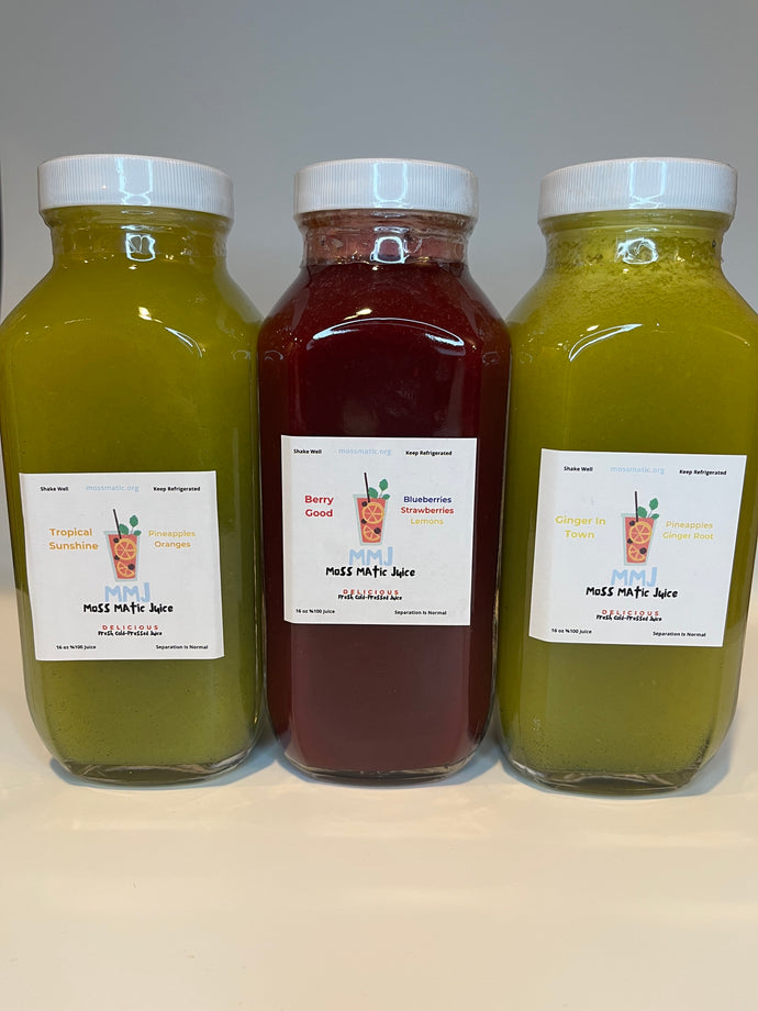 3 Day Cleanse (18 or 24 Juices)