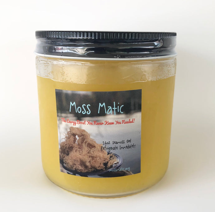 16 oz. Mango Sea Moss Gel