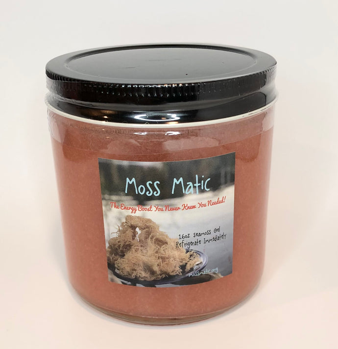 16 oz. Strawberry Sea Moss Gel